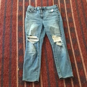 Madewell vintage jeans, 25